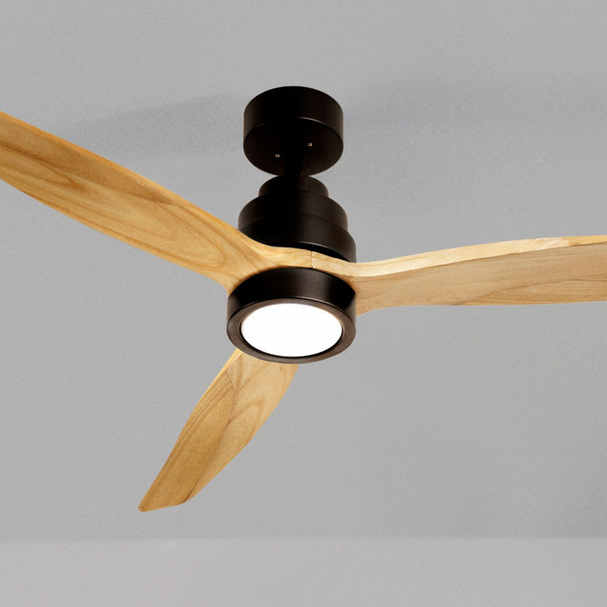 WIND STYLANCE NATURAL WOOD - Ventoinha de teto 40W silencioso 100% madeira vários tamanhos
