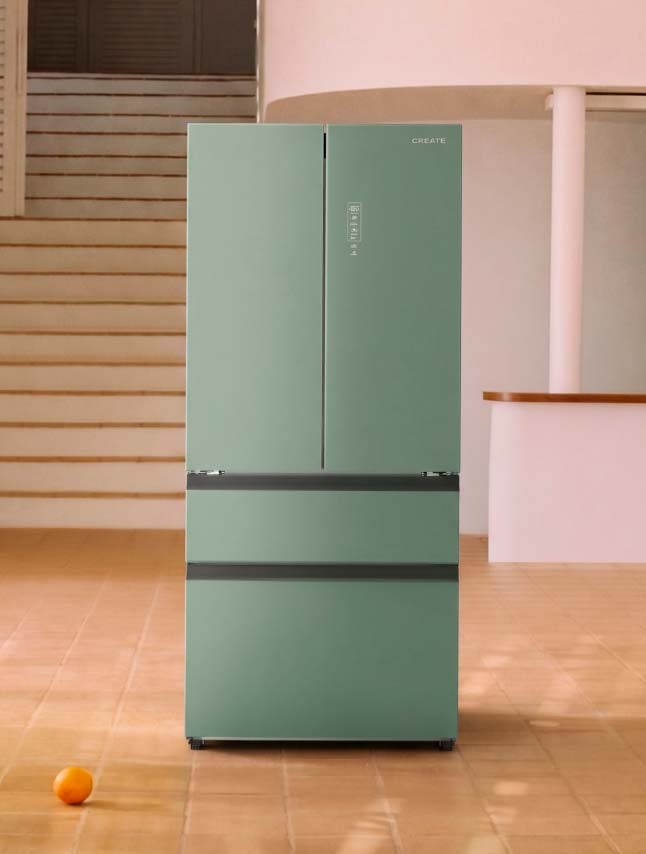 FRIDGE STUDIO FRENCH DOOR PRO 509 - French door style fridge 509L No Frost with Space Pro and Care+