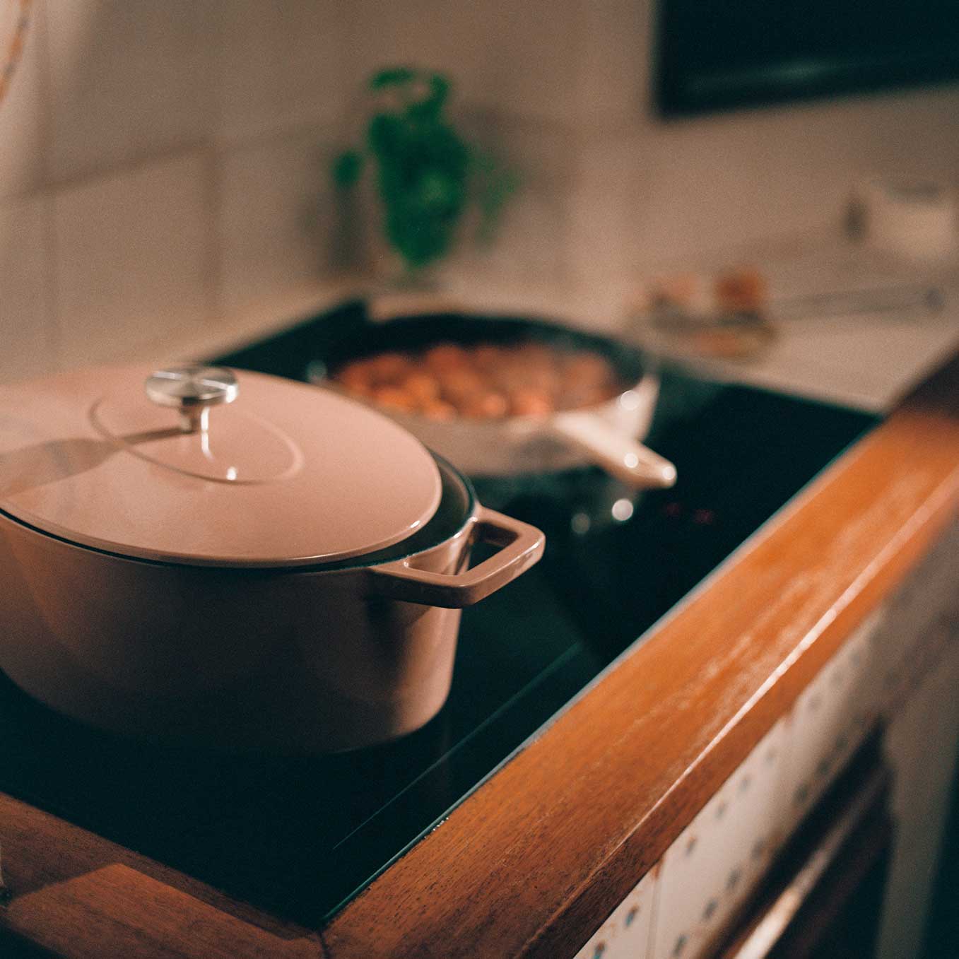 IRON POT - Enameled cast iron cocotte