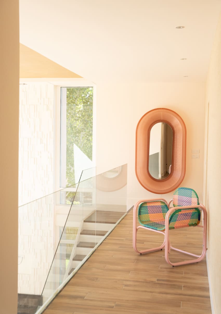 Fauteuil avec Accoudoirs en Aluminium et Rotin Synthétique Emba Studio