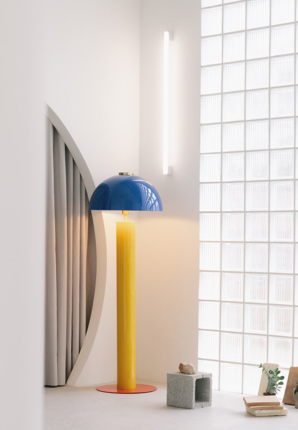 Candeeiro de Pé em Metal (Ø50,5 cm) Seta 