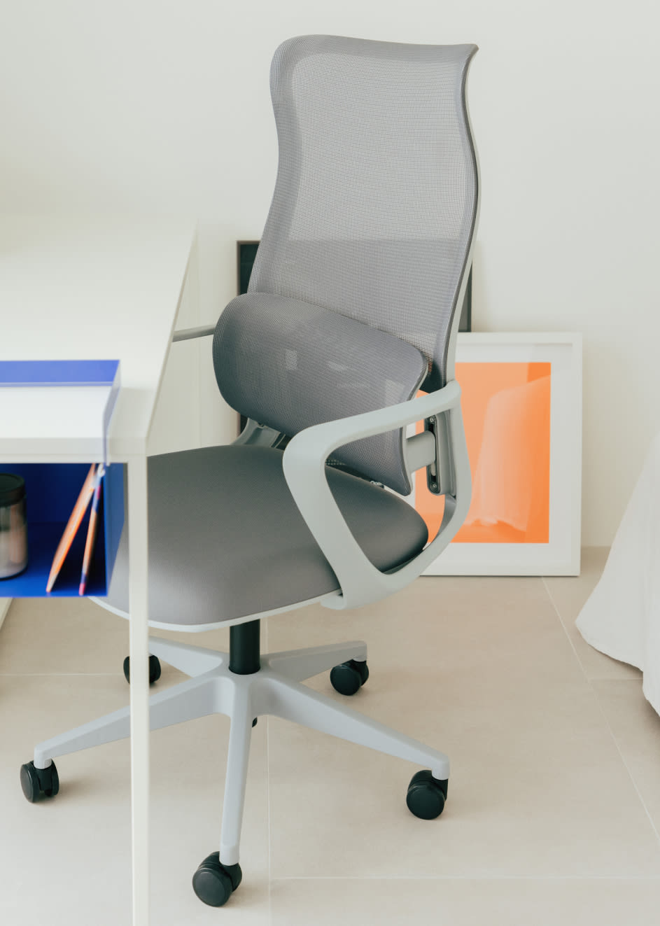 Hedara Verstellbarer Bürostuhl mit Armlehnen