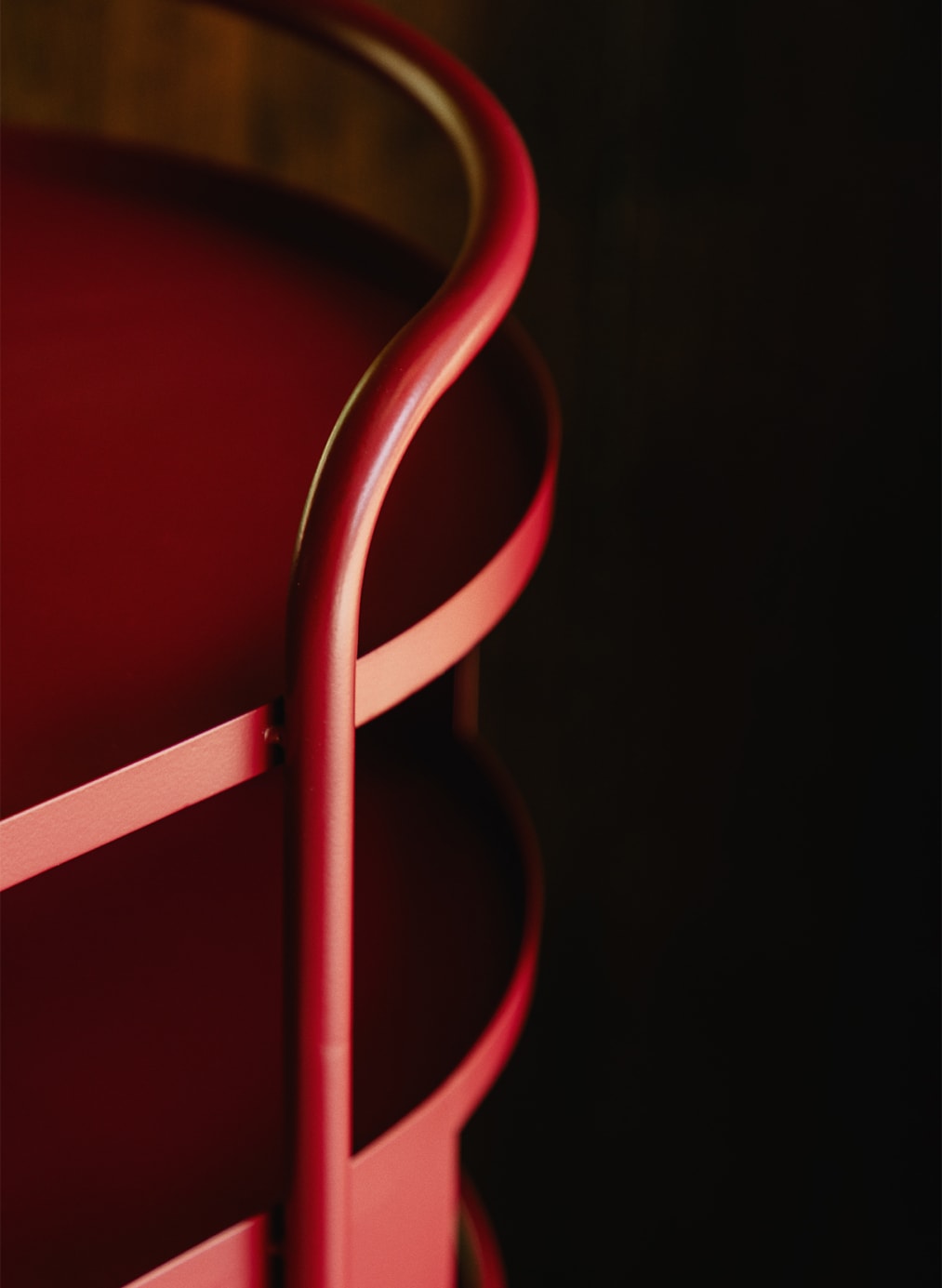 Chariot de Serveuse en Métal Baena