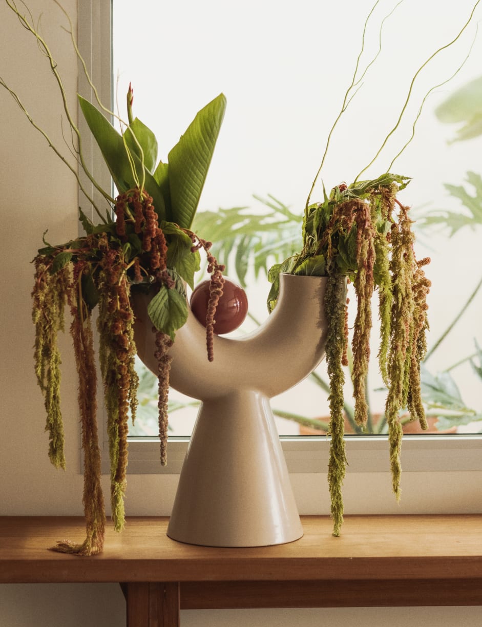 Vase Haut en Dolomite Osiura XL