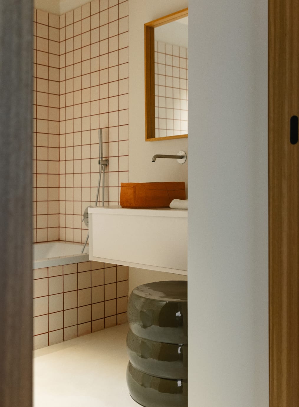 Table d'Appoint Ronde en Métal (Ø48 cm) Tita