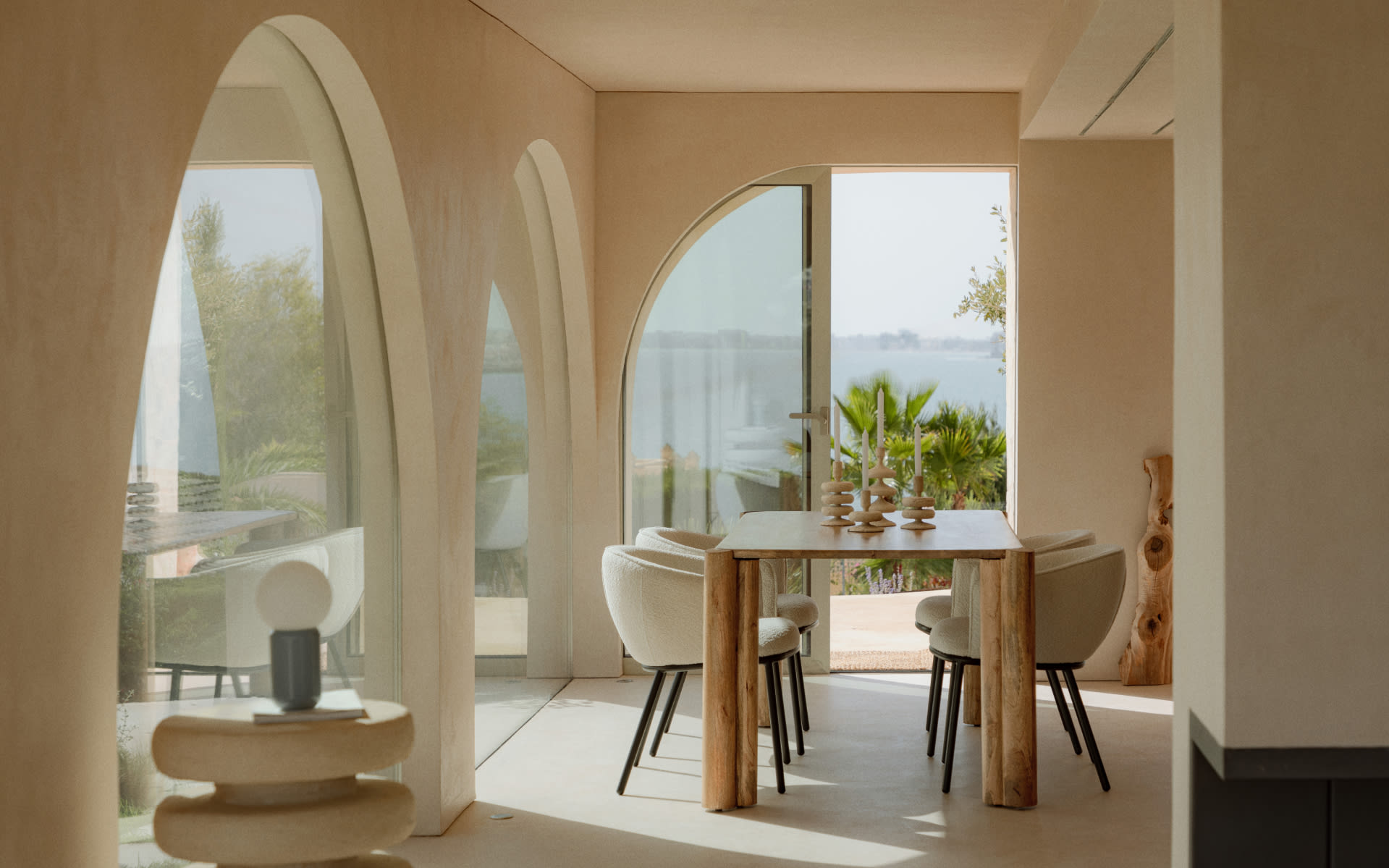 Rechteckiger Esstisch mit Mangoholzplatte (174x91 cm) Ethel