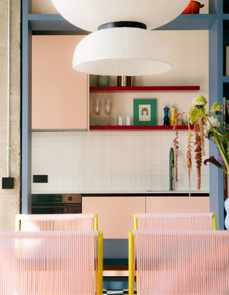 Outdoor-Stuhl aus Synthetischem Rattan und Metall Amur Colors