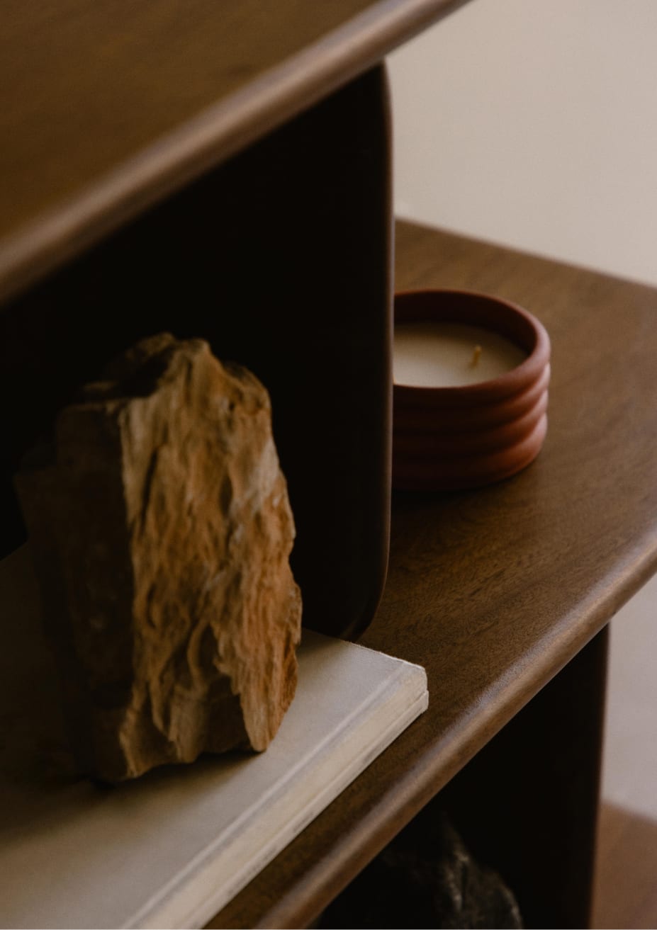 Estantería Baja de Madera de Mango (75,5x176 cm) Mireil