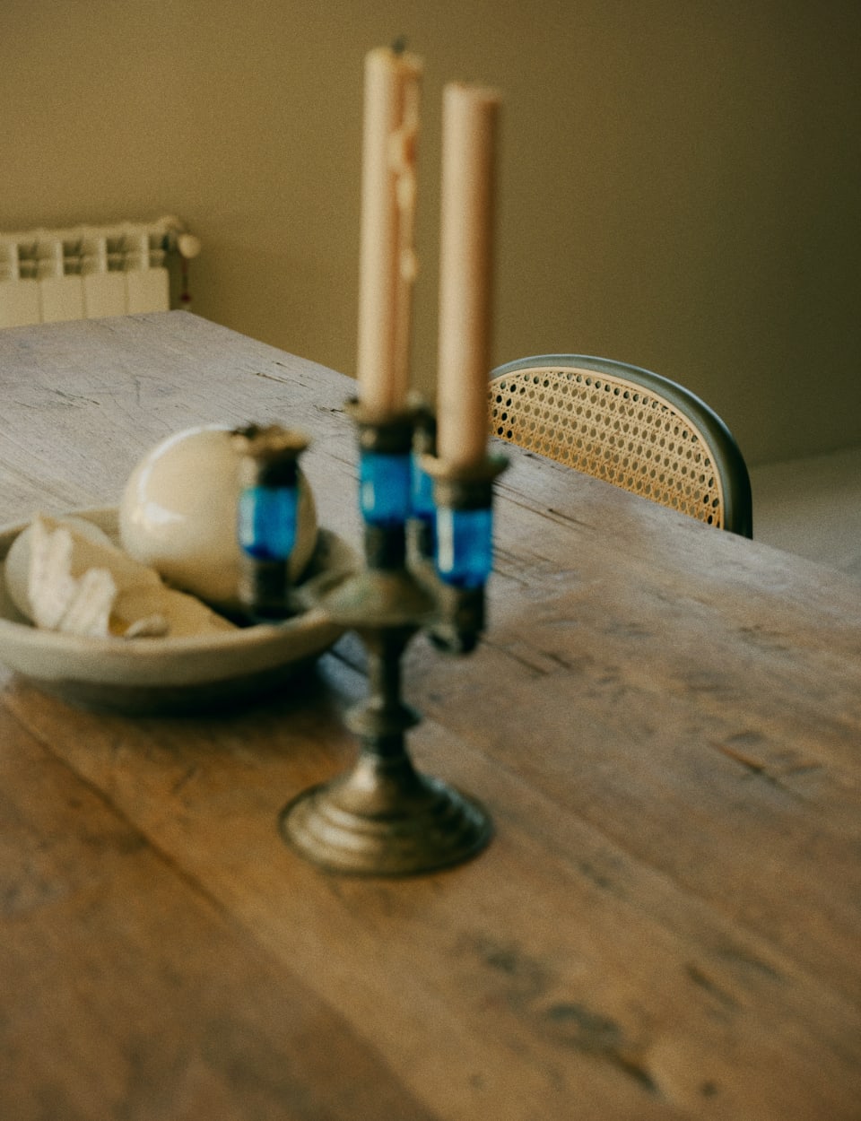 Barhocker aus Samt und Stoff (65 cm) Irun