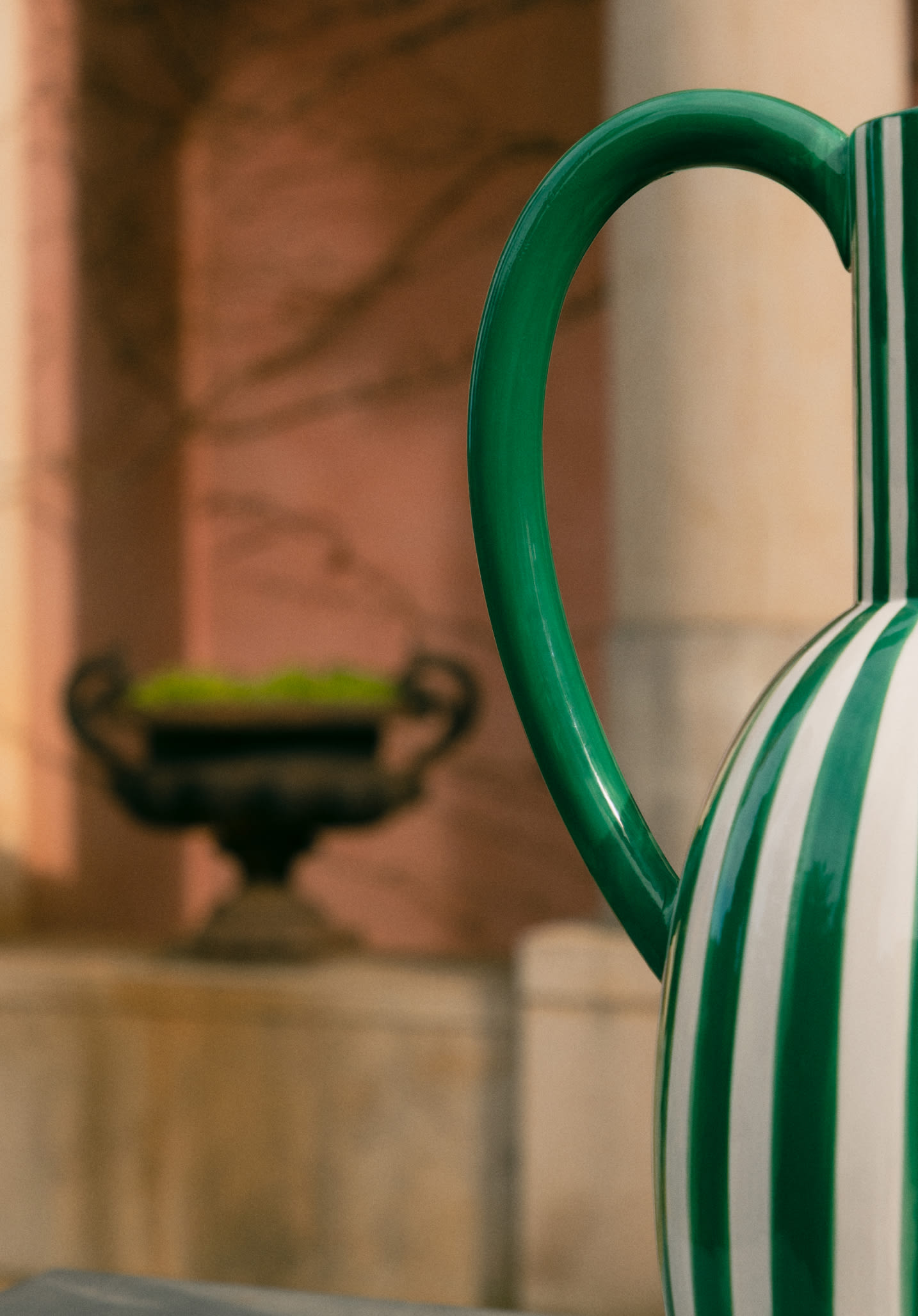 Grand Vase en Dolomite XL Peral Line 