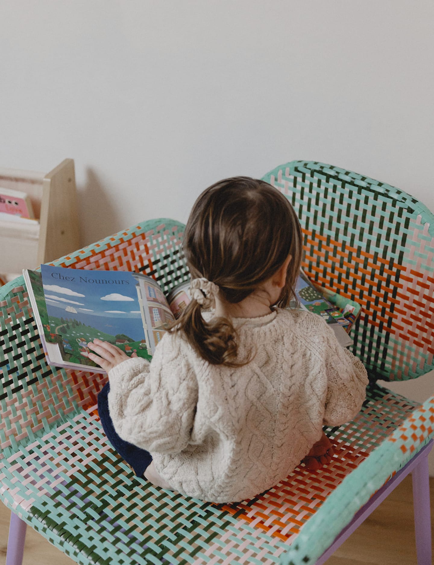 Sessel aus Aluminium und synthetisches Rattan Emba Studio