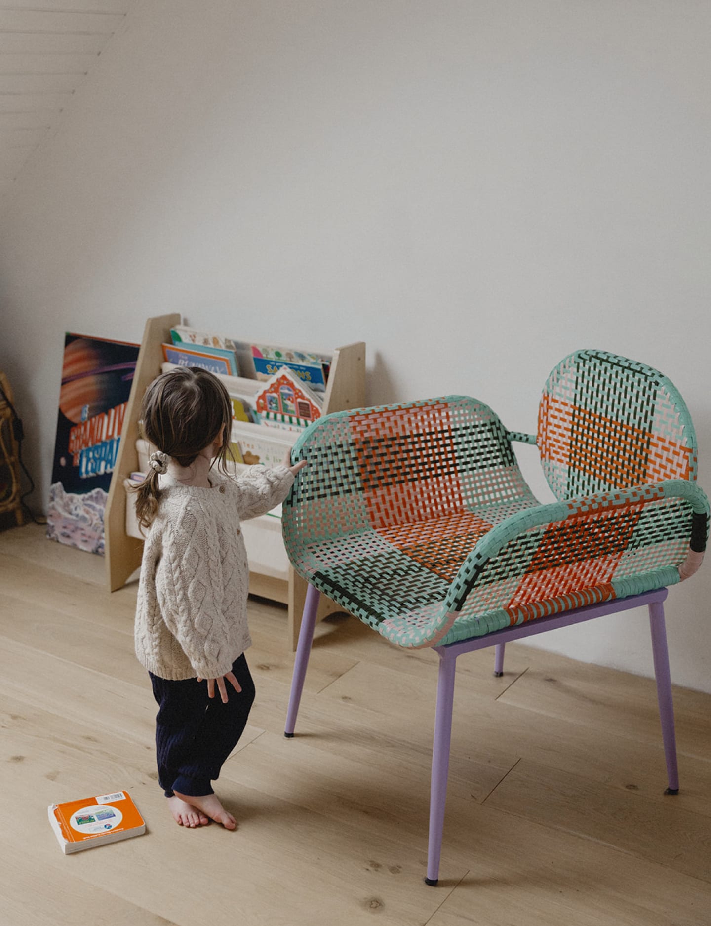 Sessel aus Aluminium und synthetisches Rattan Emba Studio