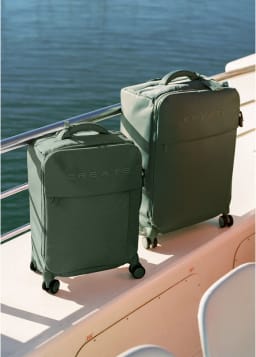 LUGGAGE STUDIO SOFT - Maleta blanda de poliéster con candado TSA y ruedas multidireccionales