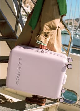 LUGGAGE STUDIO - Maleta rígida de policarbonato con candado TSA y ruedas multidireccionales