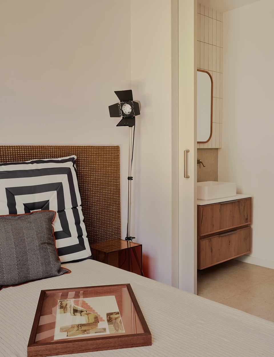 Mesa Auxiliar Cuadrada de Cristal (42x38 cm) Erox