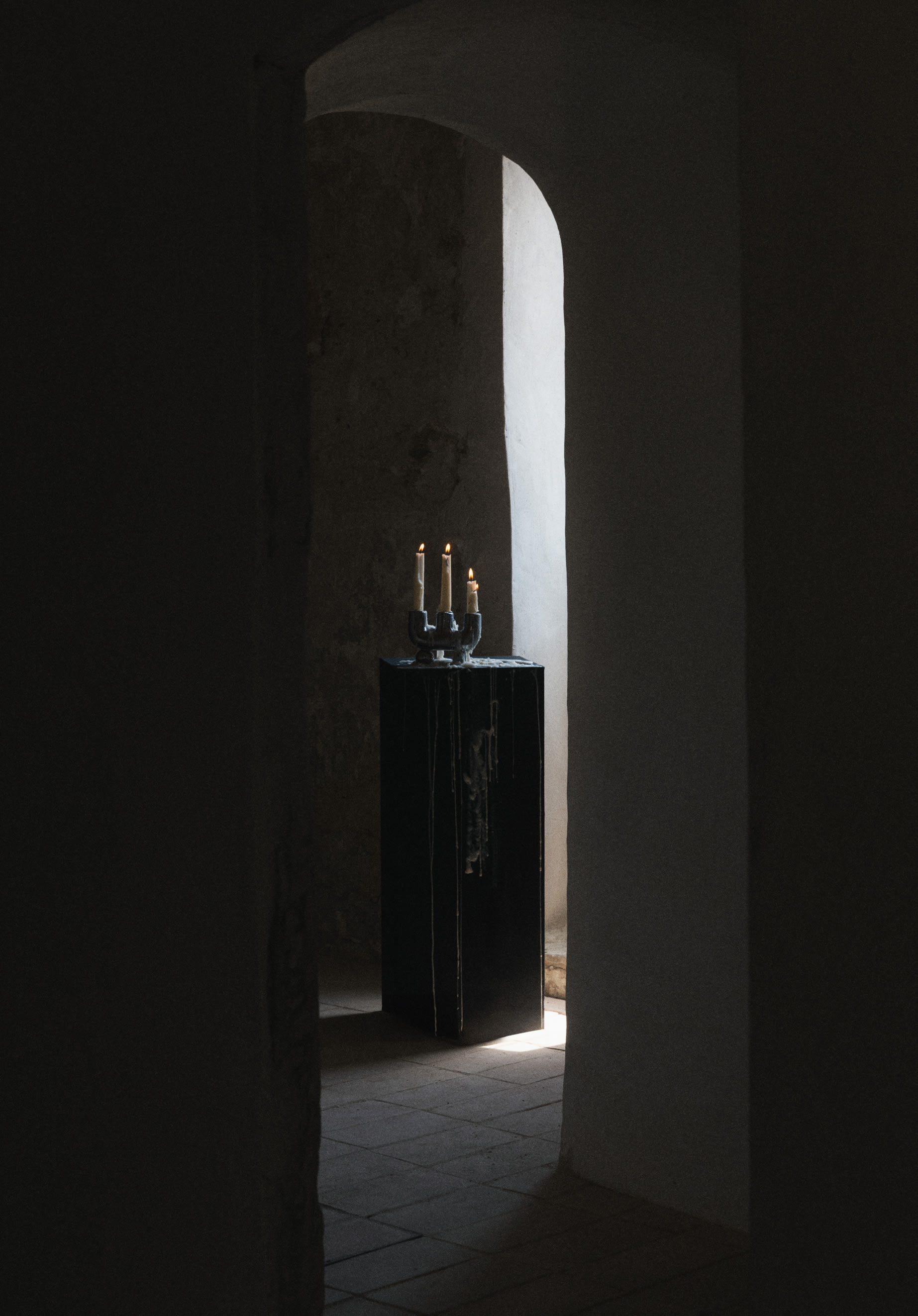 Osaura Kronleuchter aus Verzinktem Dolomit