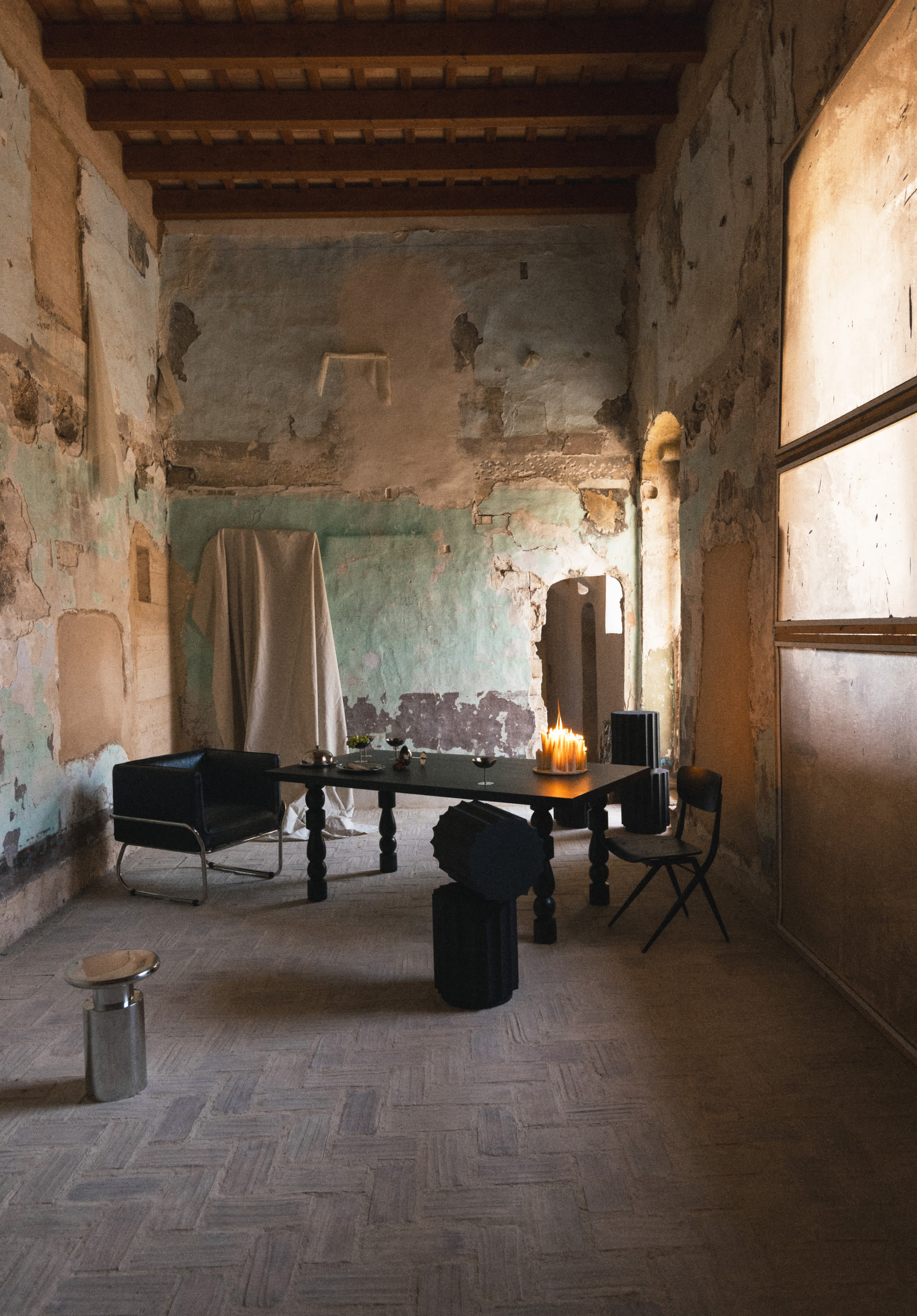 Rechteckiger Esstisch aus Mangoholz (200x100 cm) Maury