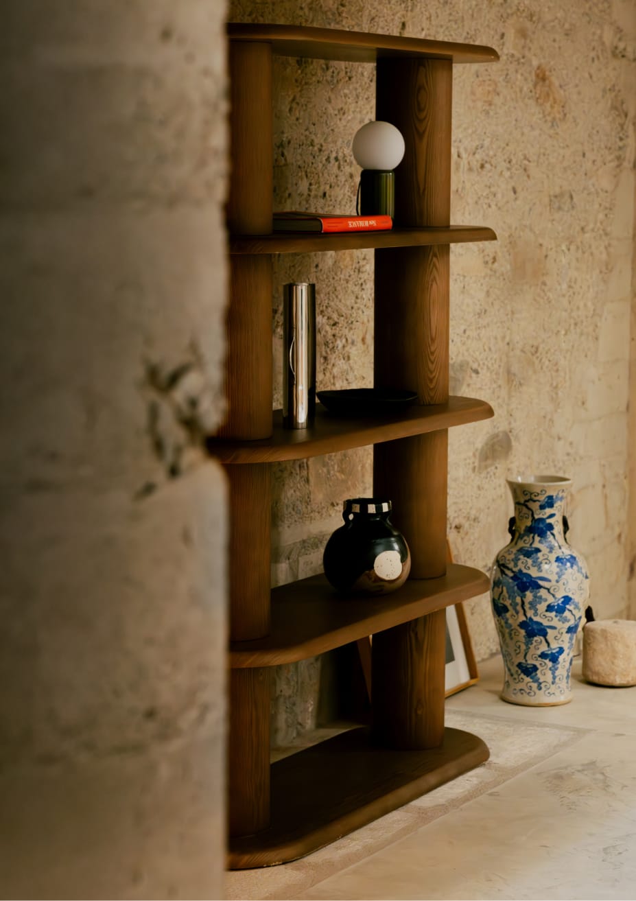 Wooden shelf (180x120 cm) Alhie