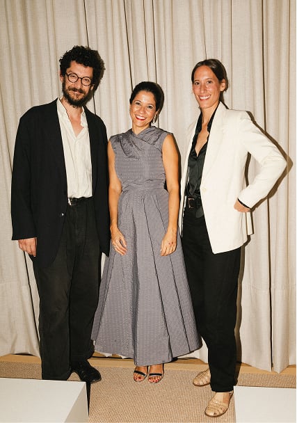 Xavier Mañosa, Laura Velasco y Jara Varela