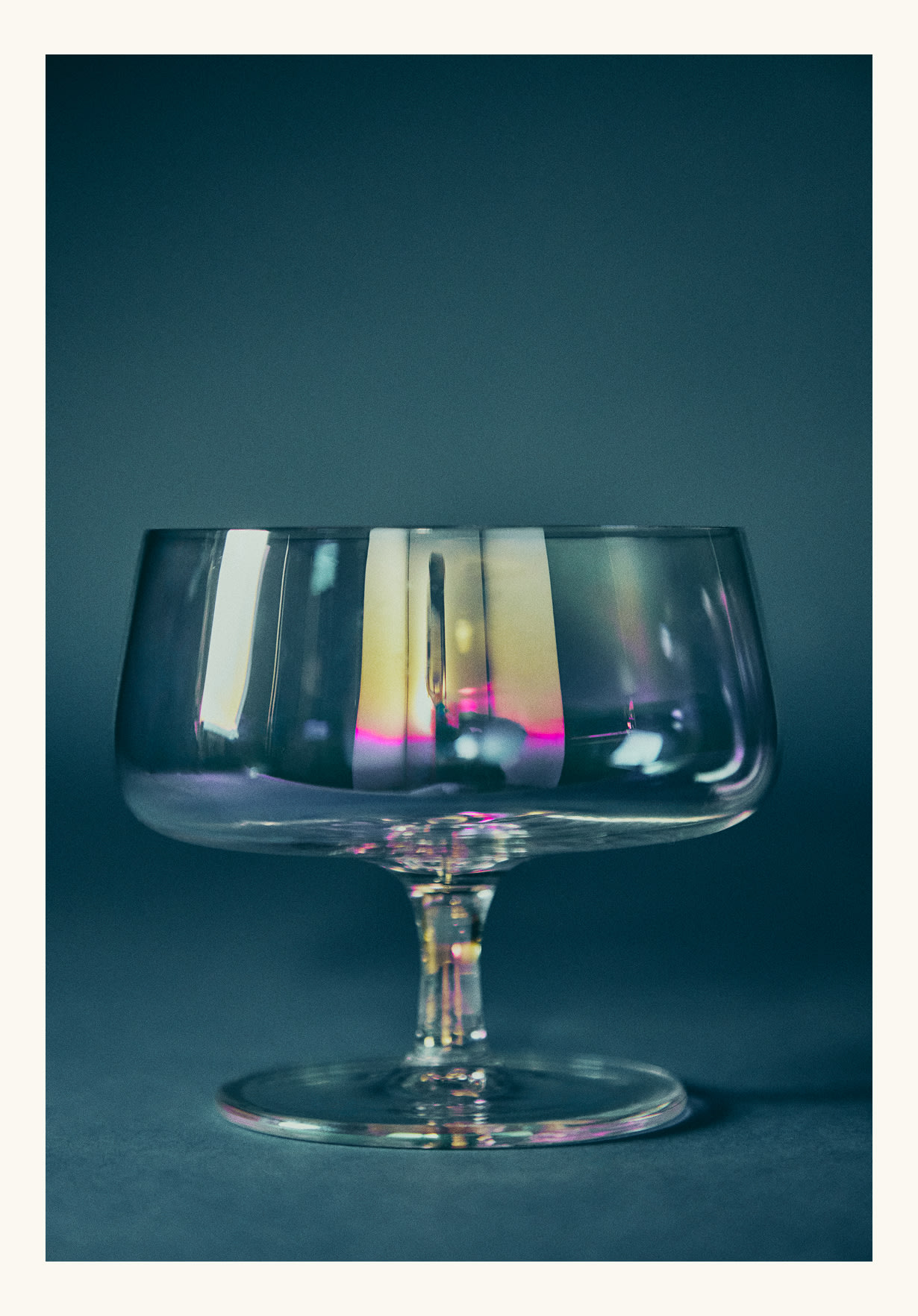 Pack mit 4 Odin-Champagner- und Cava-Gläsern aus Schillerndem Kristall