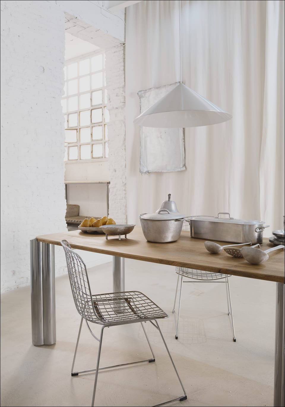 Tavolo da Pranzo Rettangolare con Piano in Legno di Mango (174x91 cm) Ethel