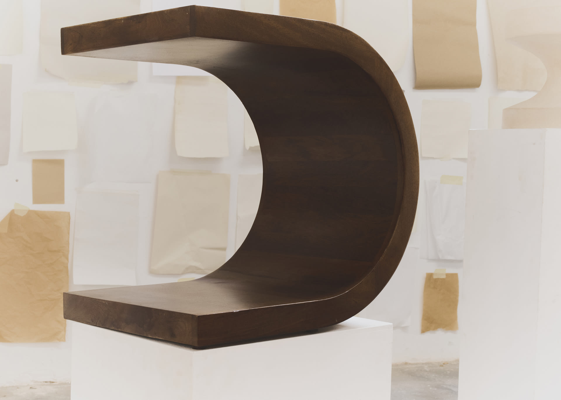 Tavolino in Legno di Mango (56x40 cm) Adgar