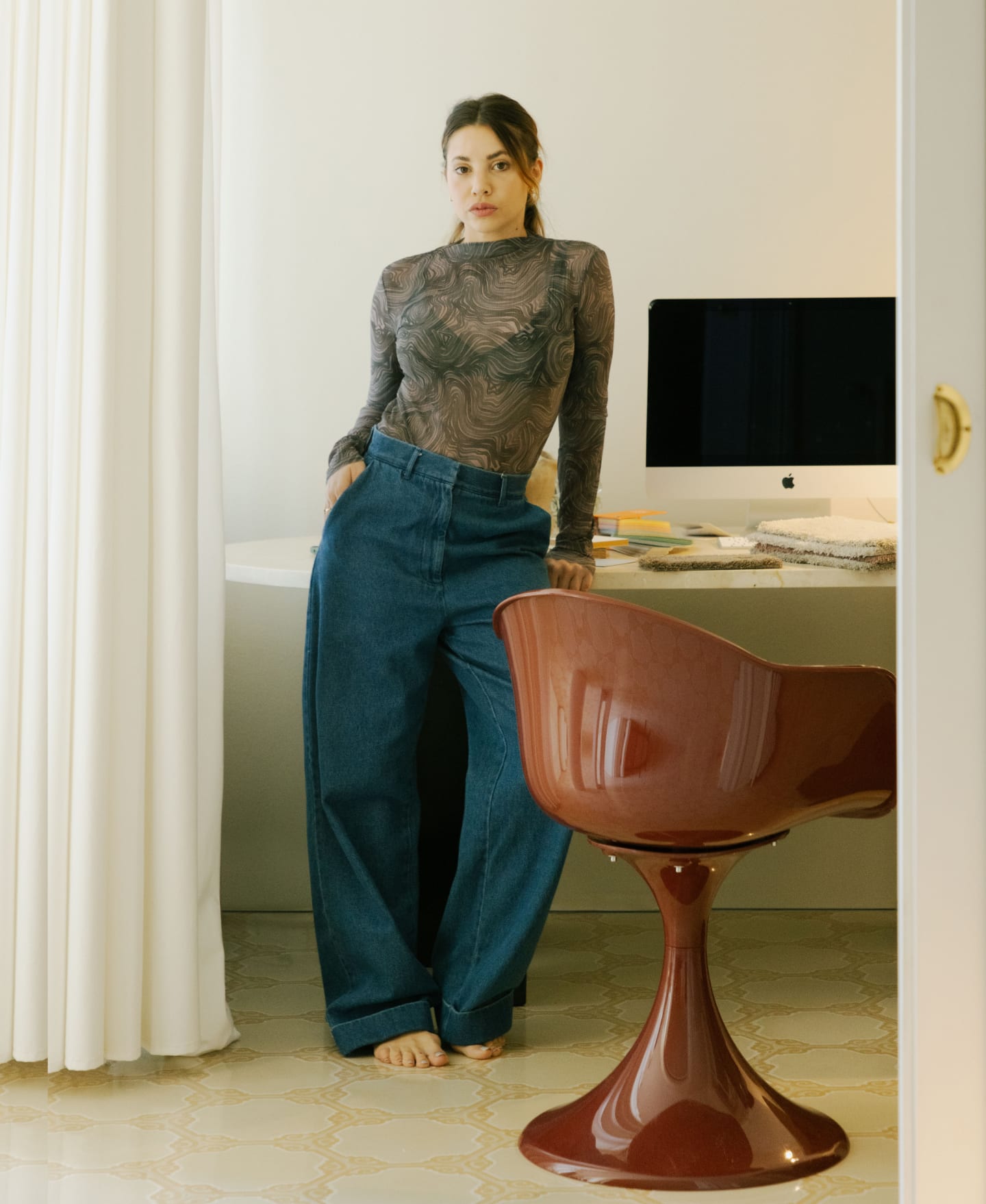 Silla de Comedor de Policarbonato Pinhes