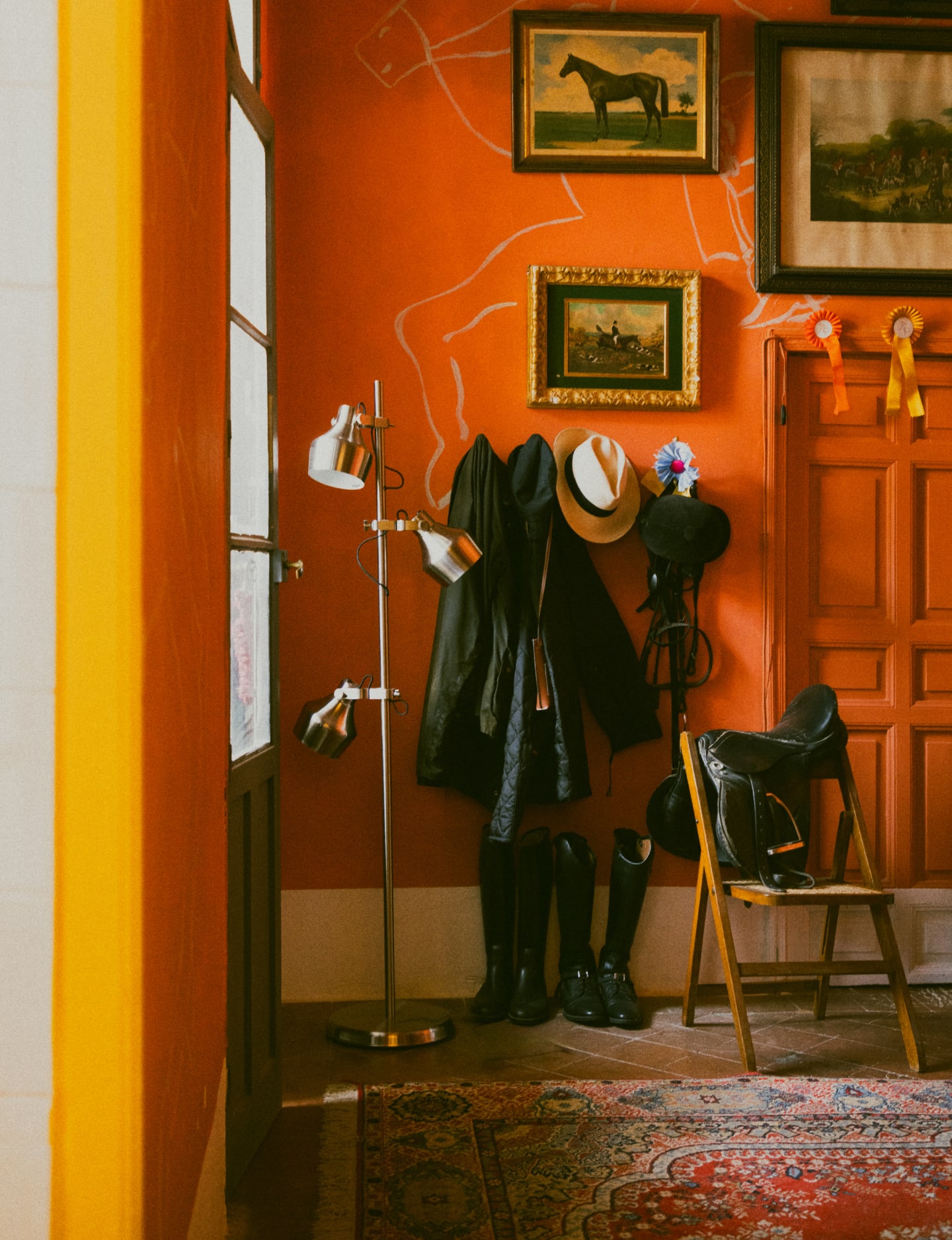 Lámpara de Pie de Metal Eneas