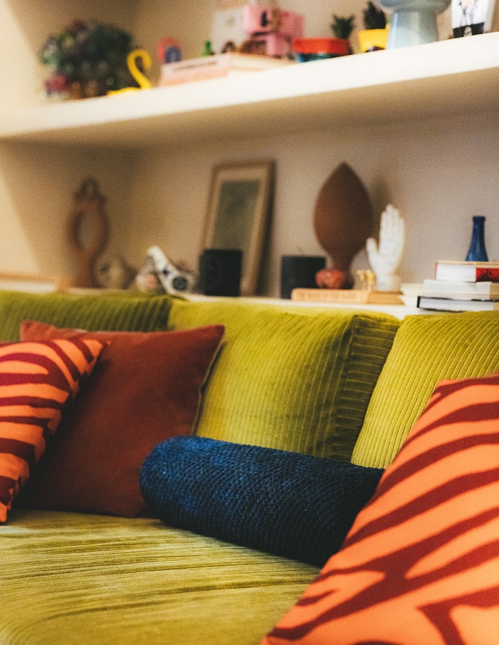 Cojín de Exterior Cuadrado de Tela (45x45 cm) Selvis