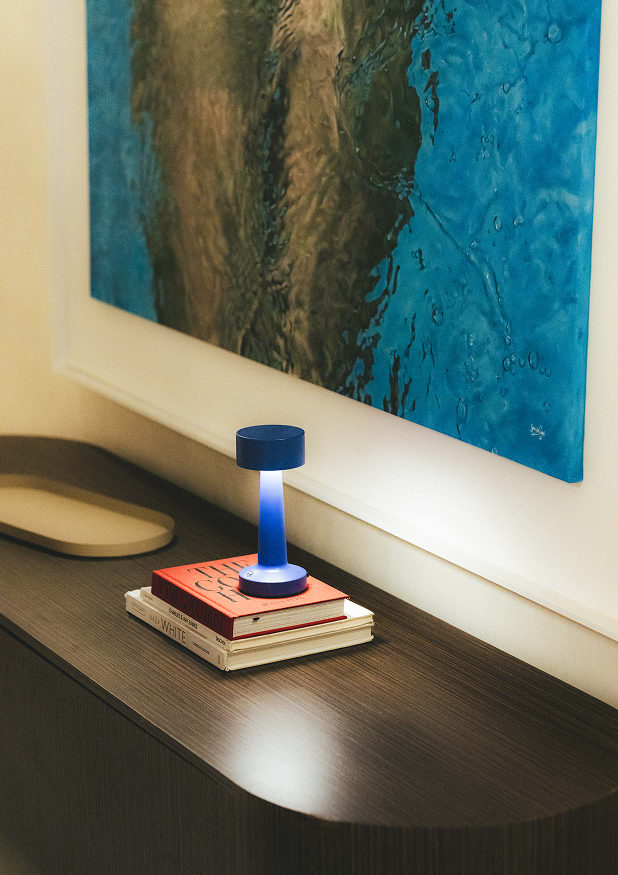 Lámpara de Mesa Dimmable LED Inalámbrica para Exterior Shimon