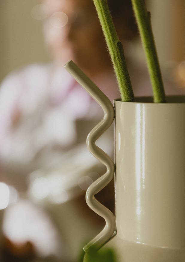 Jarrón de Metal (37 cm) Marci