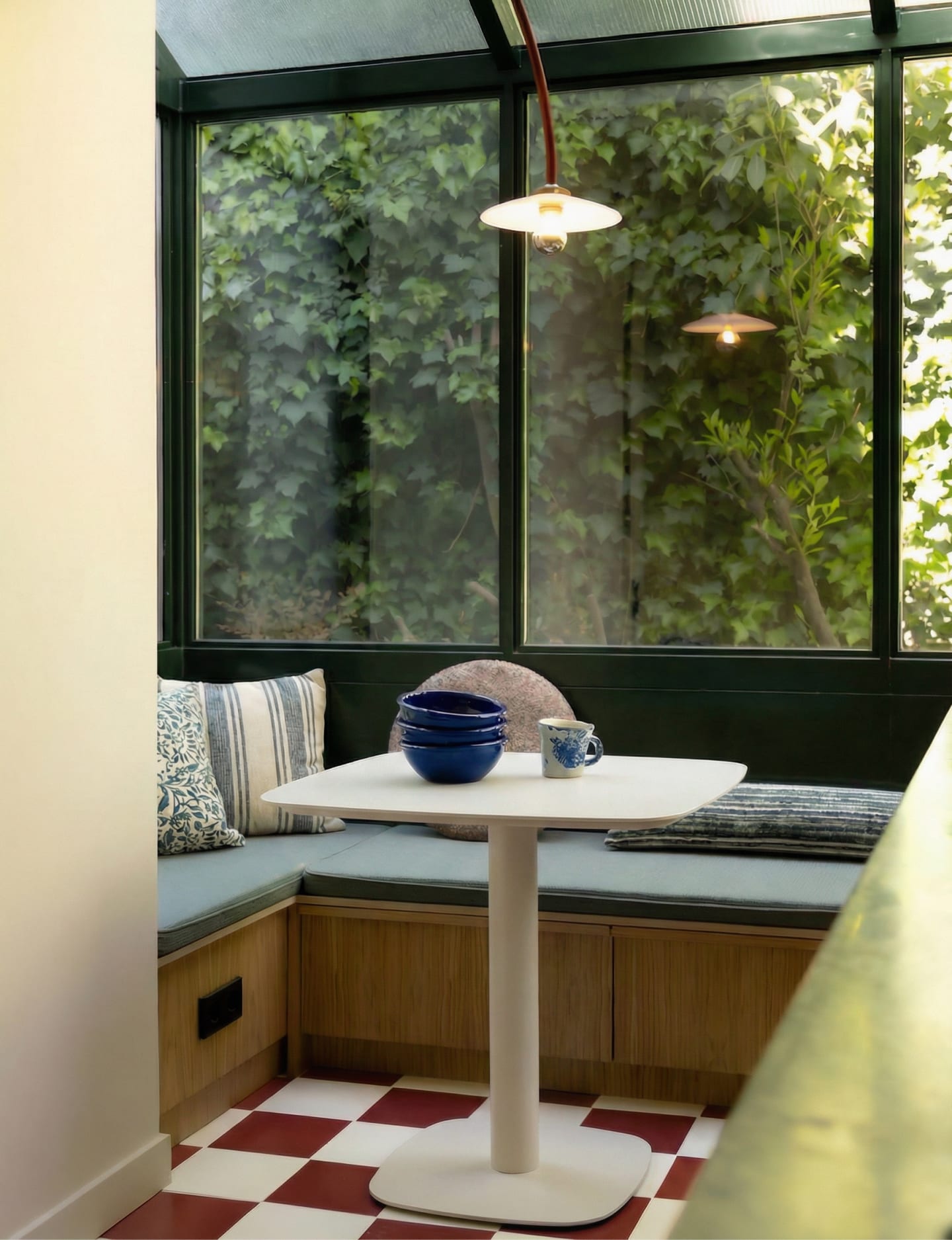 Mesa de Comedor Cuadrada de Metal (70x70 cm) Zoilo