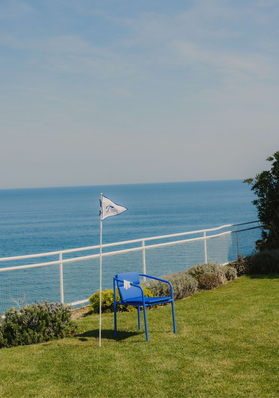 Silla de Exterior de Aluminio y Tela Vinke
