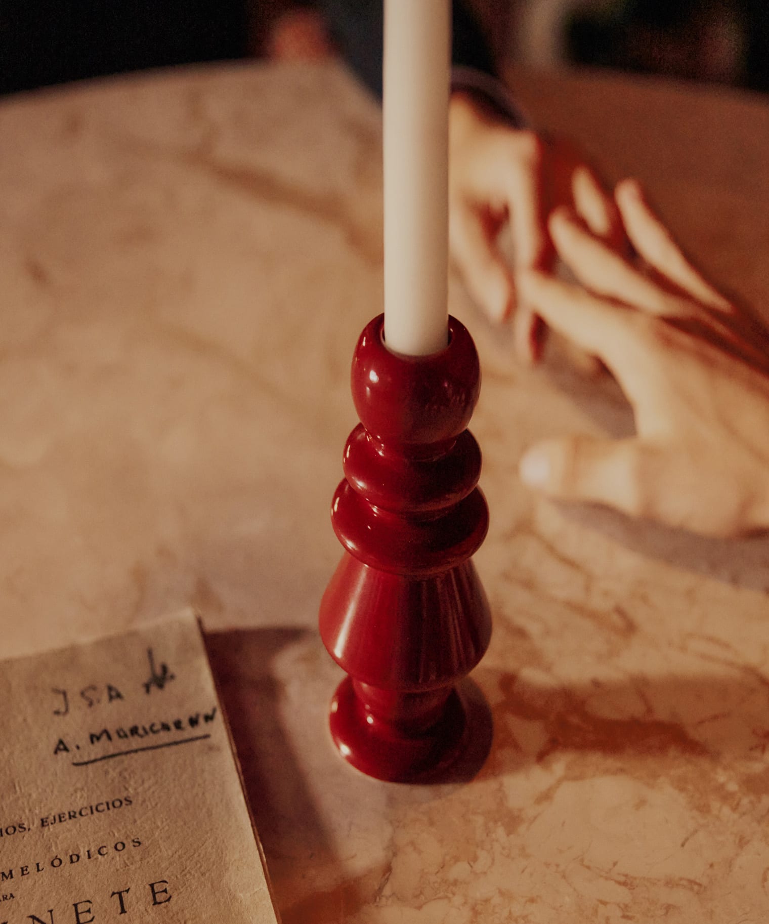 Candelabro de dolomita Buga