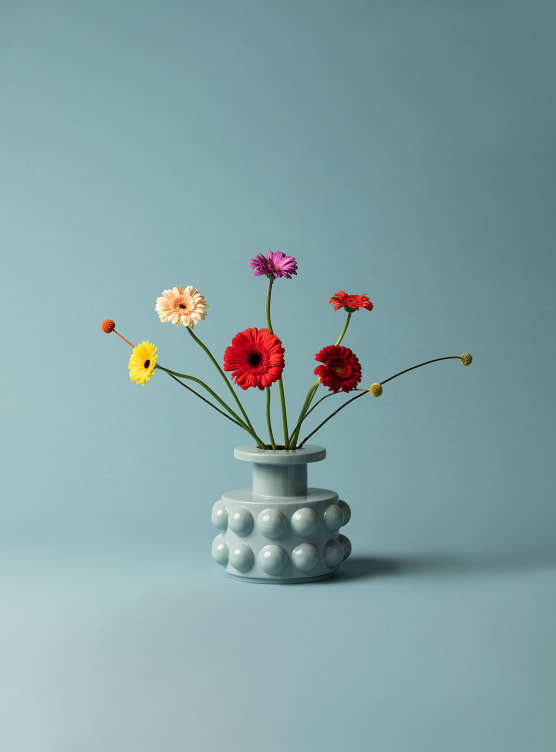 Jarrón de Dolomita Malik Bajo