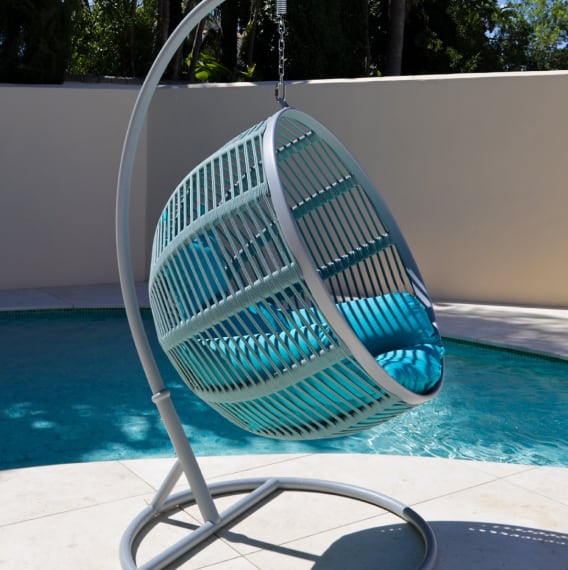 Sillón Hamaca Colgante de Tela Talu