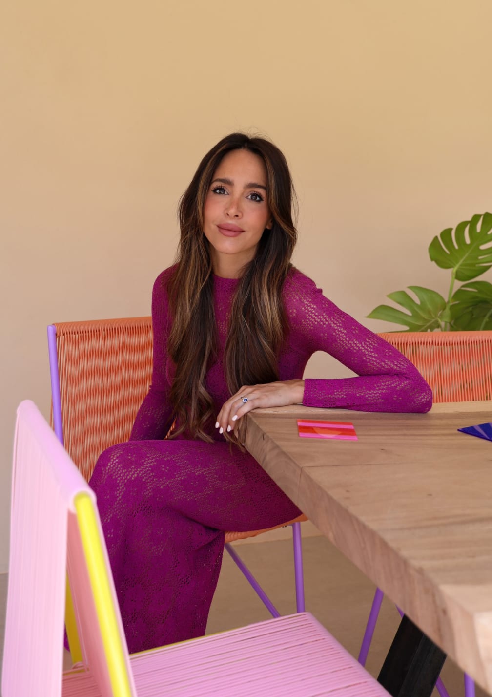 Synthetic Rattan and Metal Outdoor Chair Amur Colors