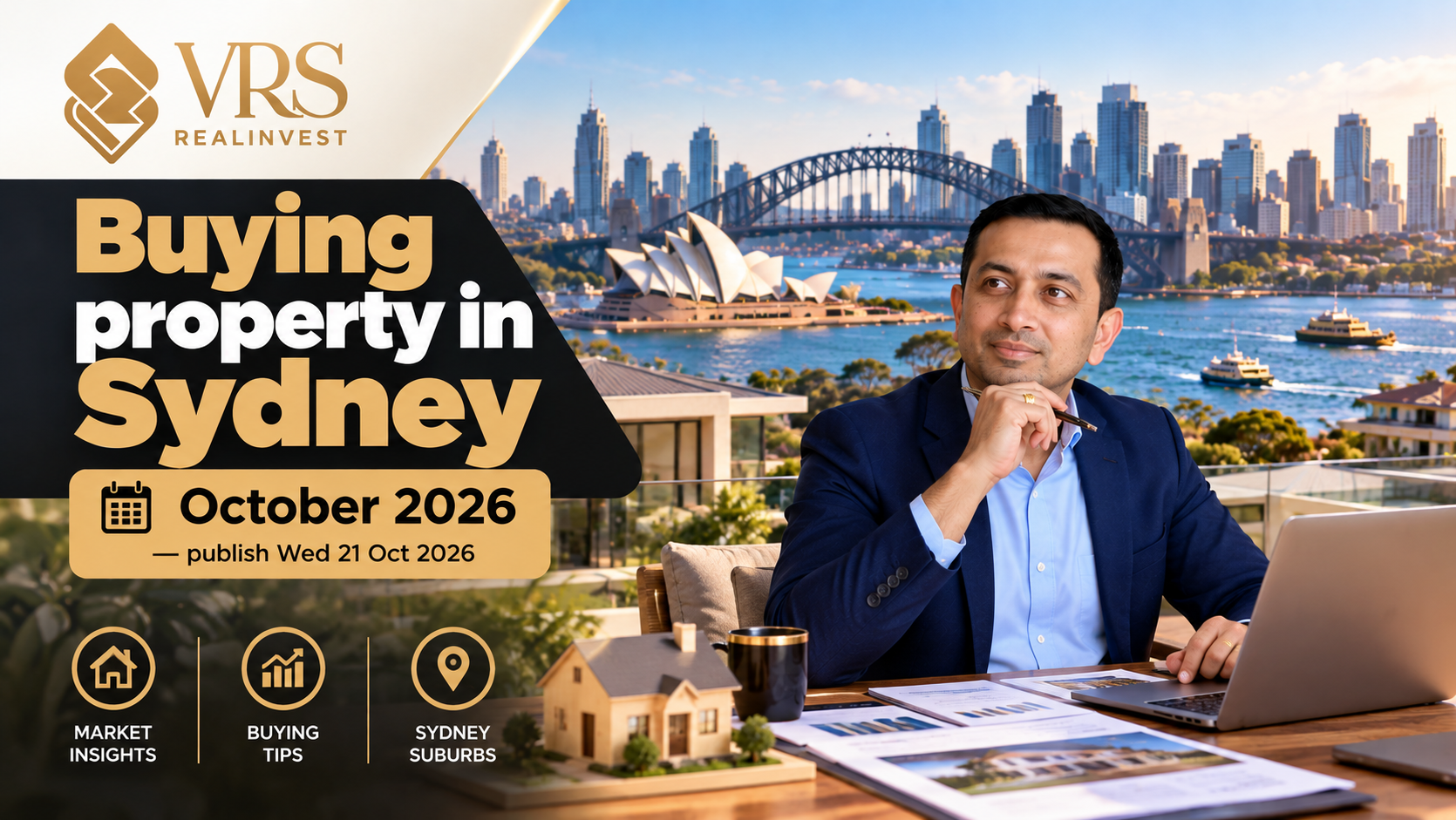 Buying property in Sydney 2026 Buying property in Sydney 2026: values 8.6% below the February 2026 peak