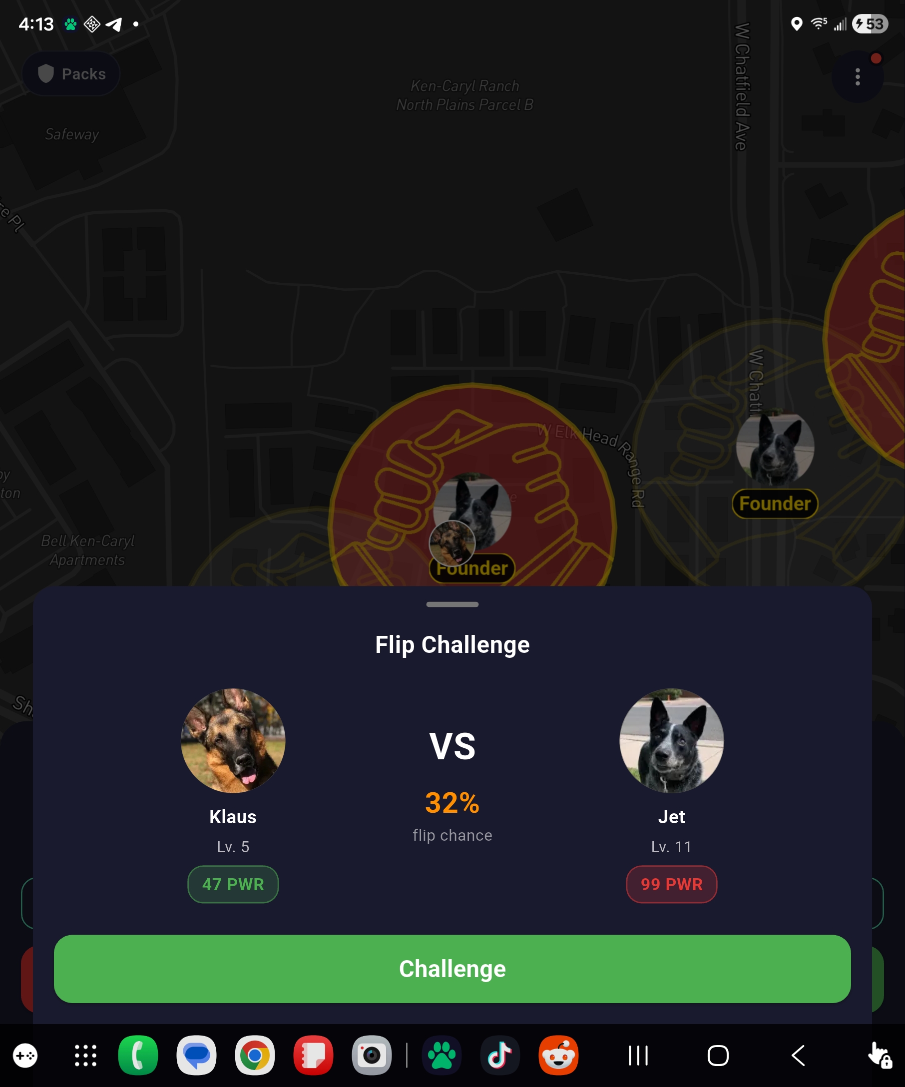 Challenge Other Dogs