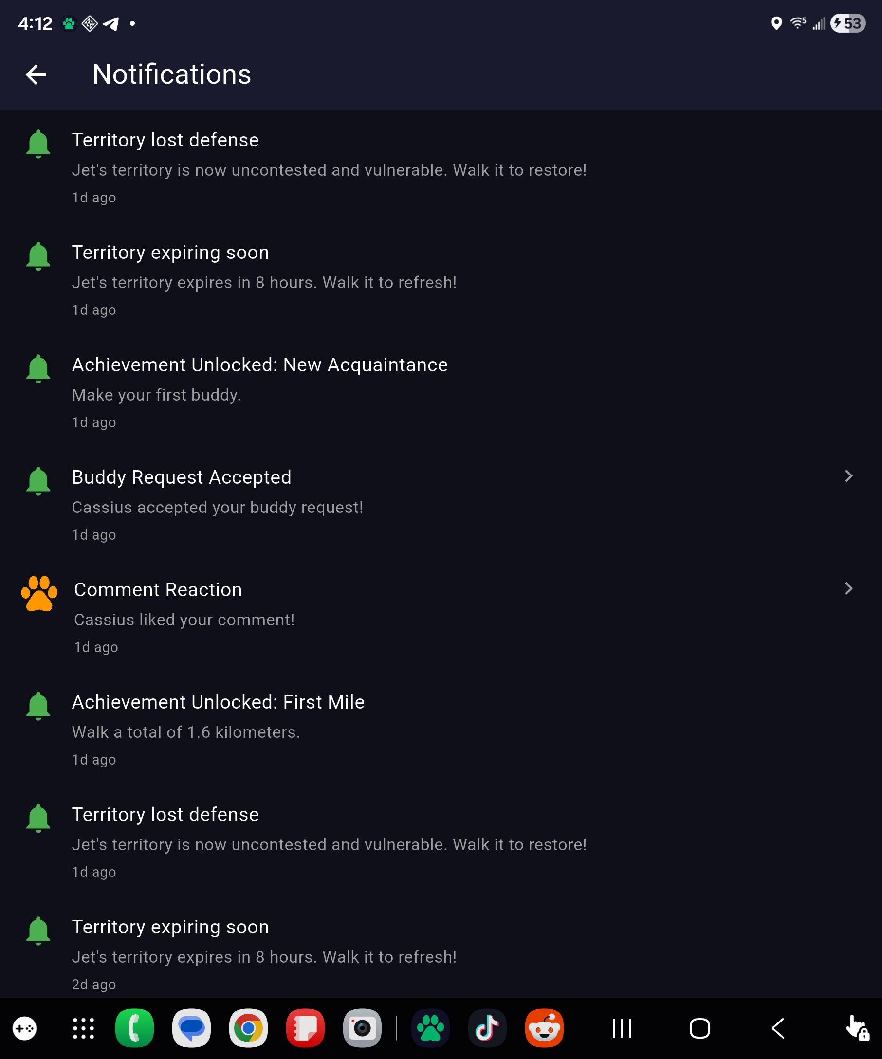 Get Notified of Important Events
