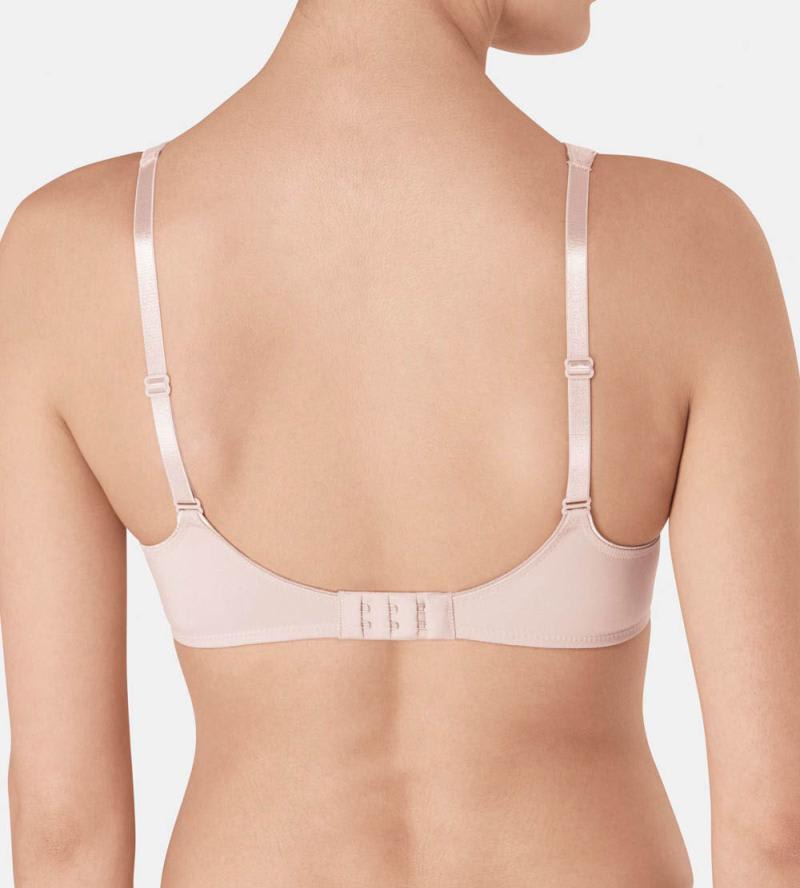 Triumph Modern Soft Cotton Wired Bra Size 34b Nude RRP £40