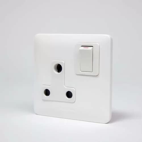 Panasonic 1-Gang 15A Round-pin Socket | WDBA1311-N