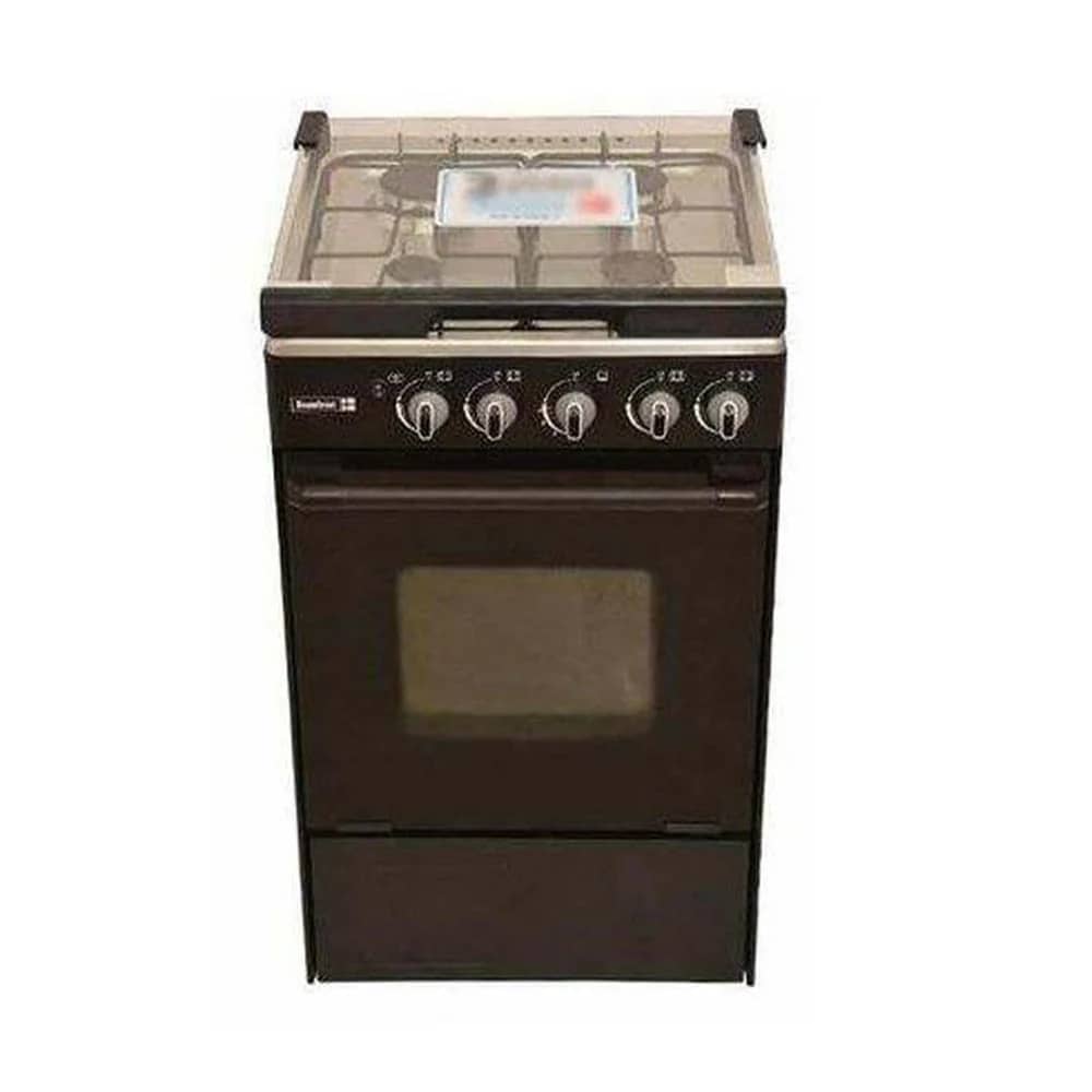 Scanfrost 50X50 4 Gas Burners With Gas Oven Black | SFC5402B