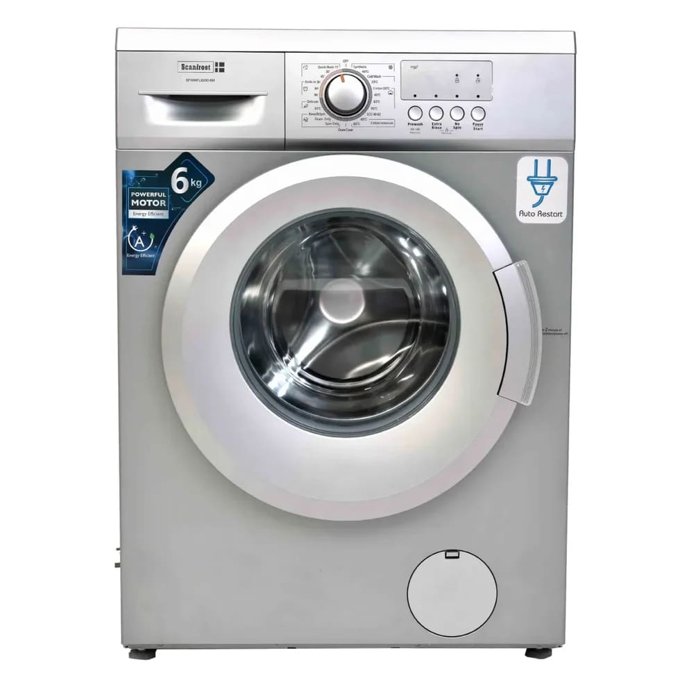 Scanfrost 6KG Front Load Fully Automatic Washing Machine | SFWMFL6000/6M