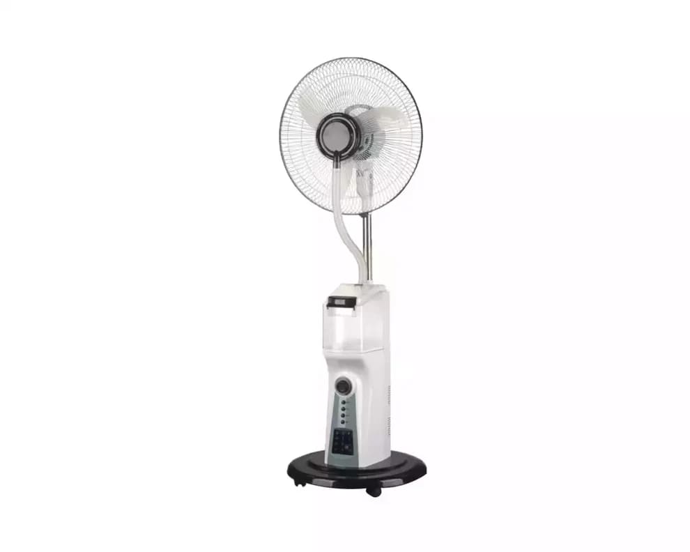 Scanfrost 16-Inch Mist Rechargeable Fan With Remote | SFRF161K