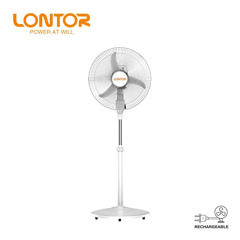 LONTOR 16″ RECHARGEABLE STANDING FAN-CTL-CFA001-16