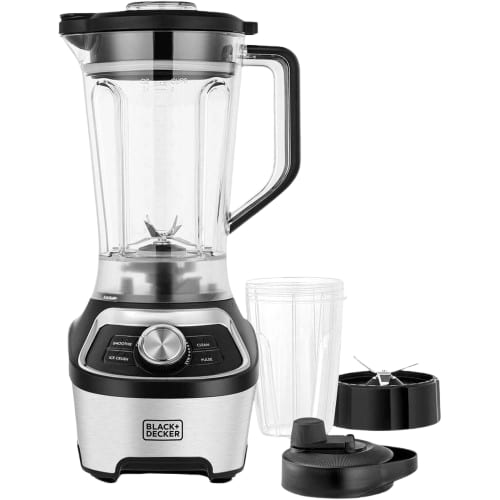 Black+Decker 1.85L Multifunction High-Speed Blender 1200W Motor for Smoothies and Ice Crushing | BXH1200-B5