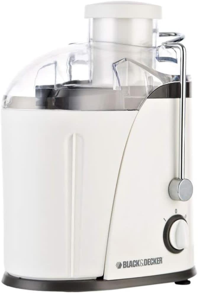 Black+Decker 65mm Juice Extractor 1.3L Large Pulp Container 400W  | JE400-B5