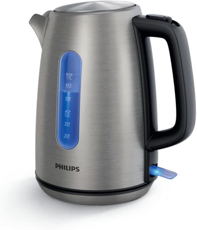 Philips 1.7LViva Collection Kettle Complete stainless steel, International Version | HD9357/12
