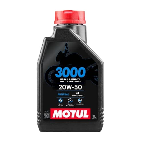Motul Moto Mineral Engine Oil | 20W-50 (1 Liter)